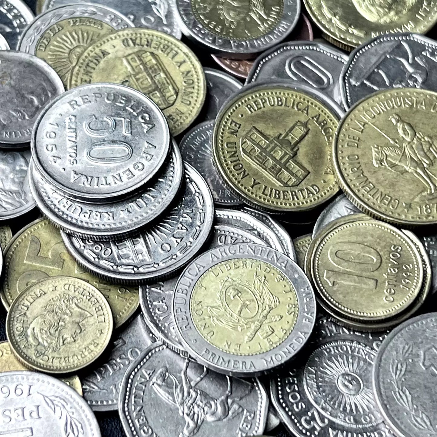 Bulk Lot of Argentine Coins