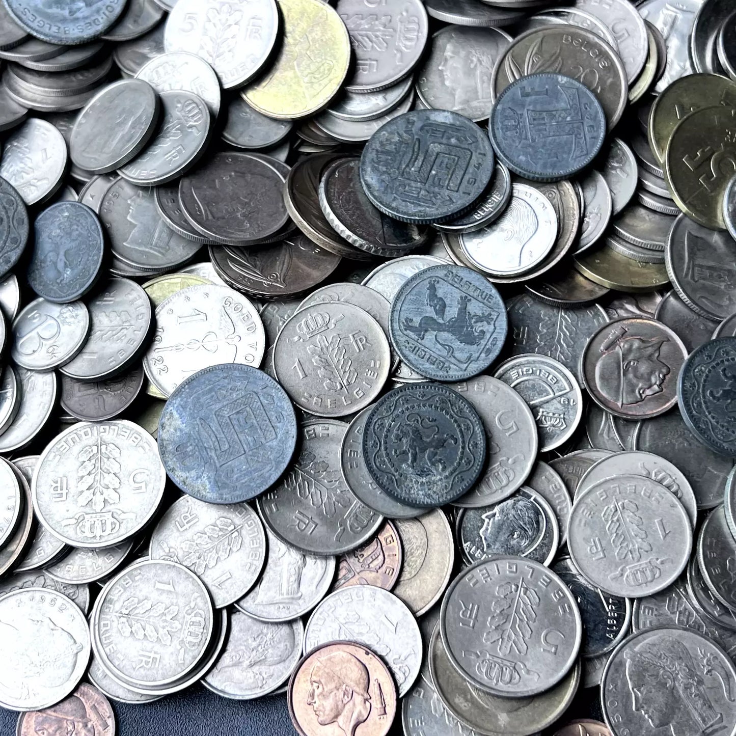 Bulk Lot of Belgian Coins
