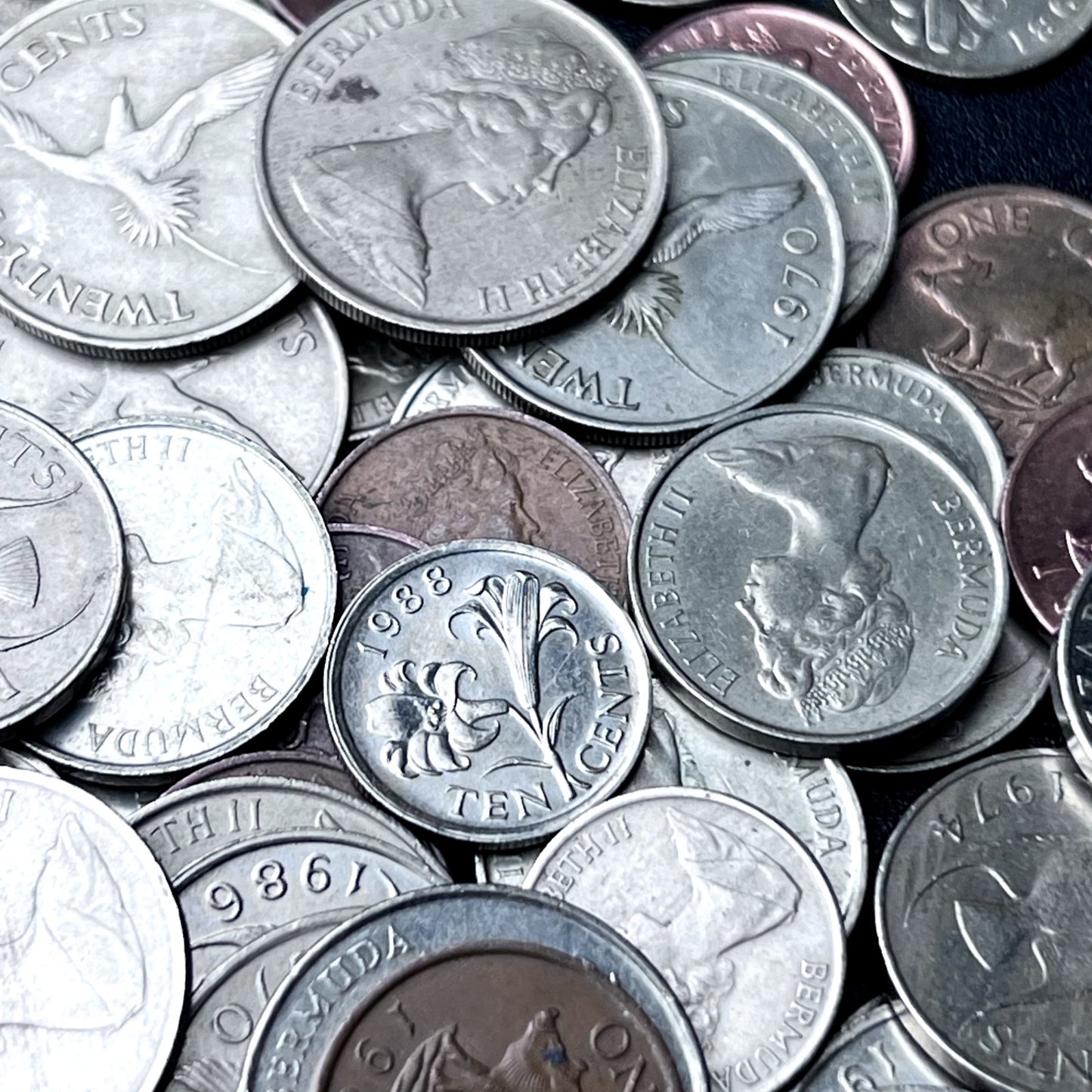 Bulk Lot of Bermudian Coins