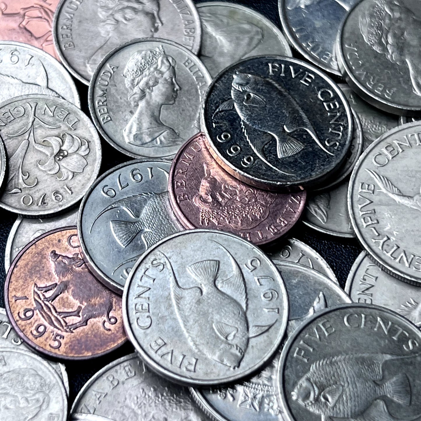 Bulk Lot of Bermudian Coins