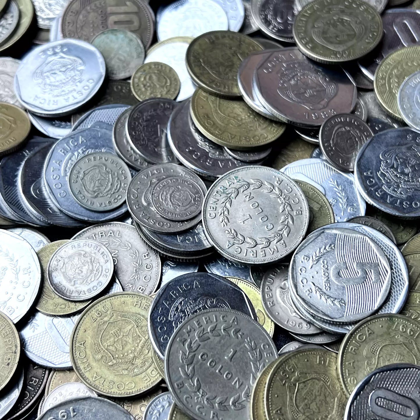 Bulk Lot of Costa Rican Coins