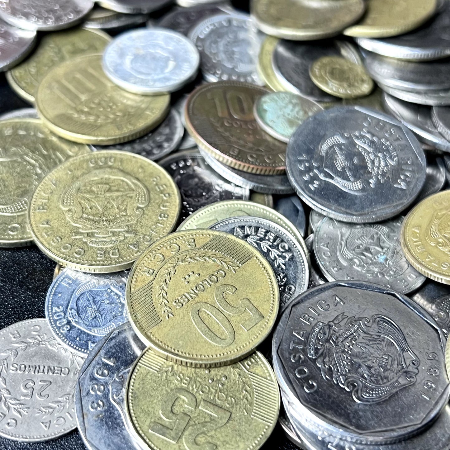 Bulk Lot of Costa Rican Coins