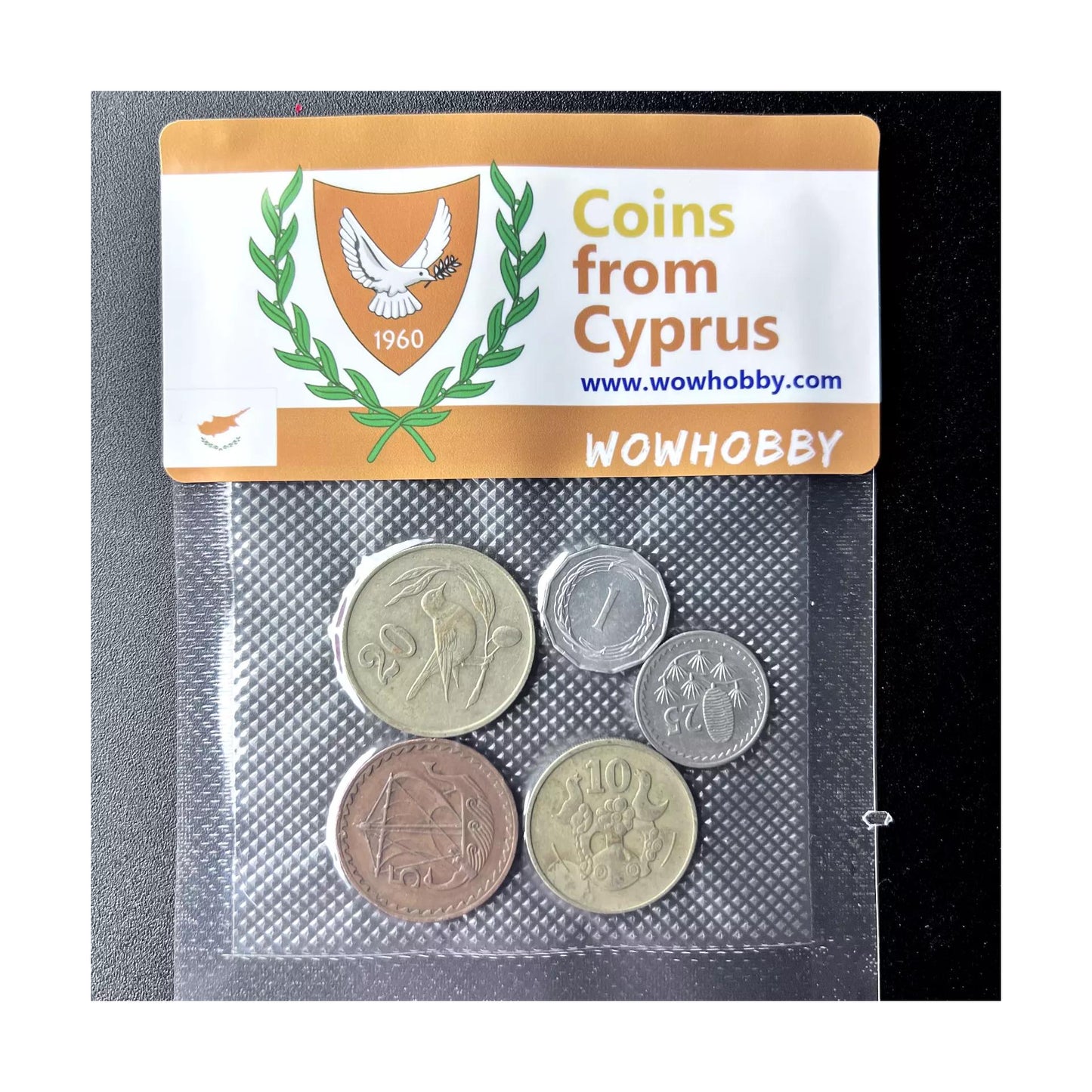 Cyprus 5 Random Coins