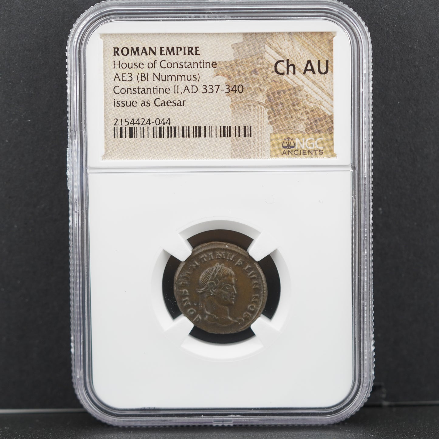 Constantine II Roman AE3/4 (AD 316-340) NGC