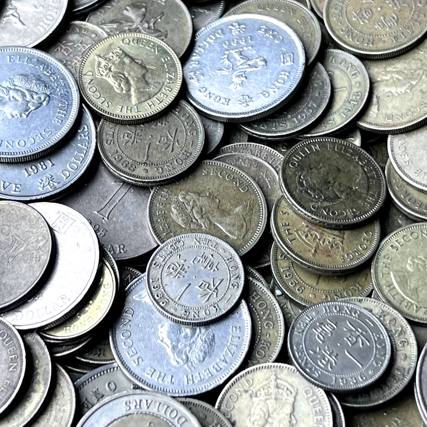 Bulk Lot of Hong Kong Coins
