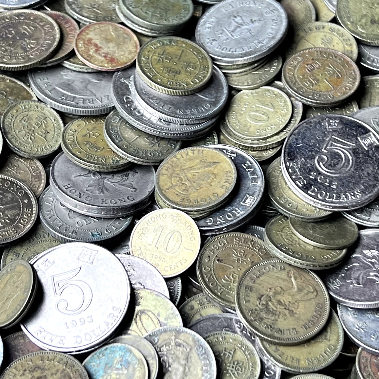Bulk Lot of Hong Kong Coins