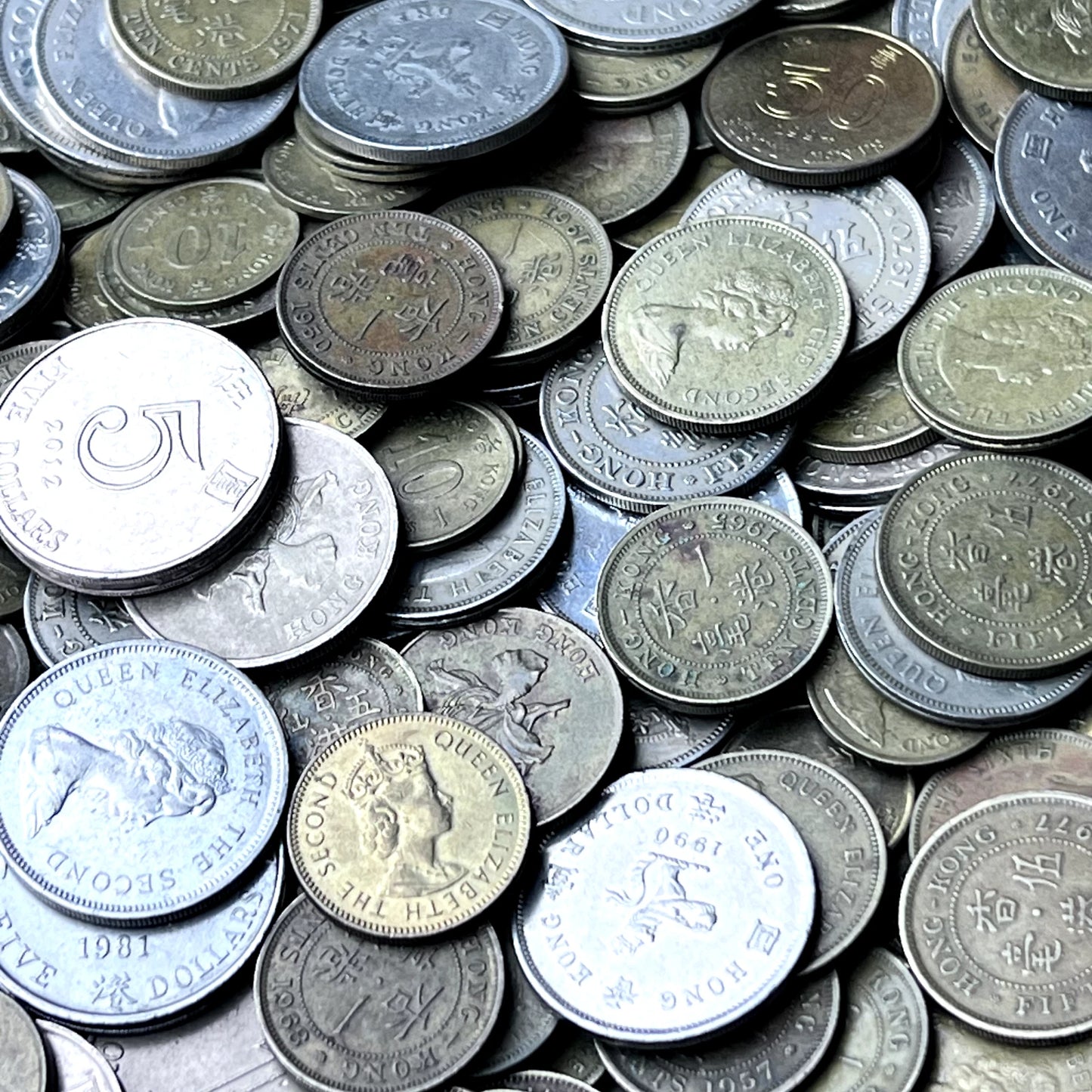 Bulk Lot of Hong Kong Coins