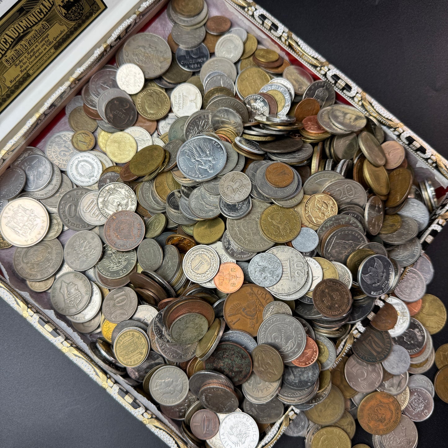 50-1500 Different World Coins – Mixed in One Bag (No Repeats)