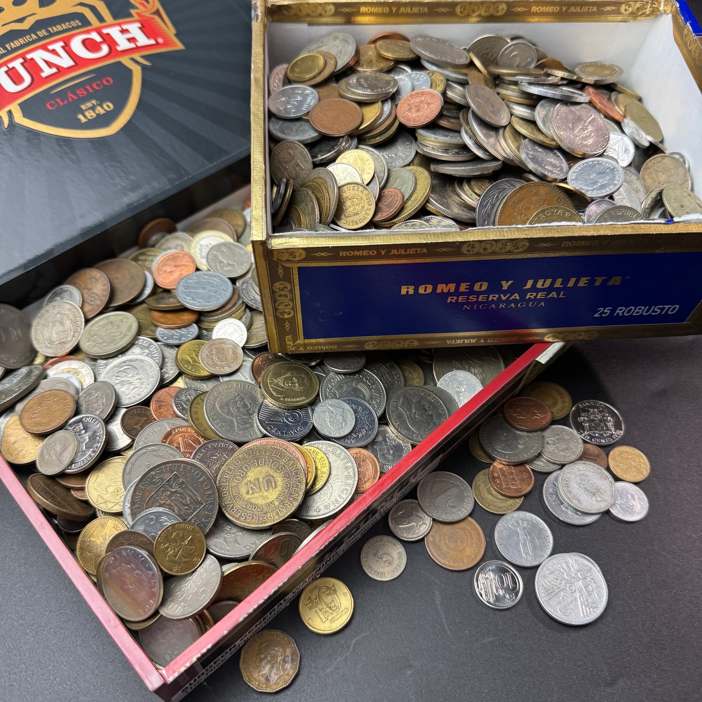 50-1500 Different World Coins – Mixed in One Bag (No Repeats)