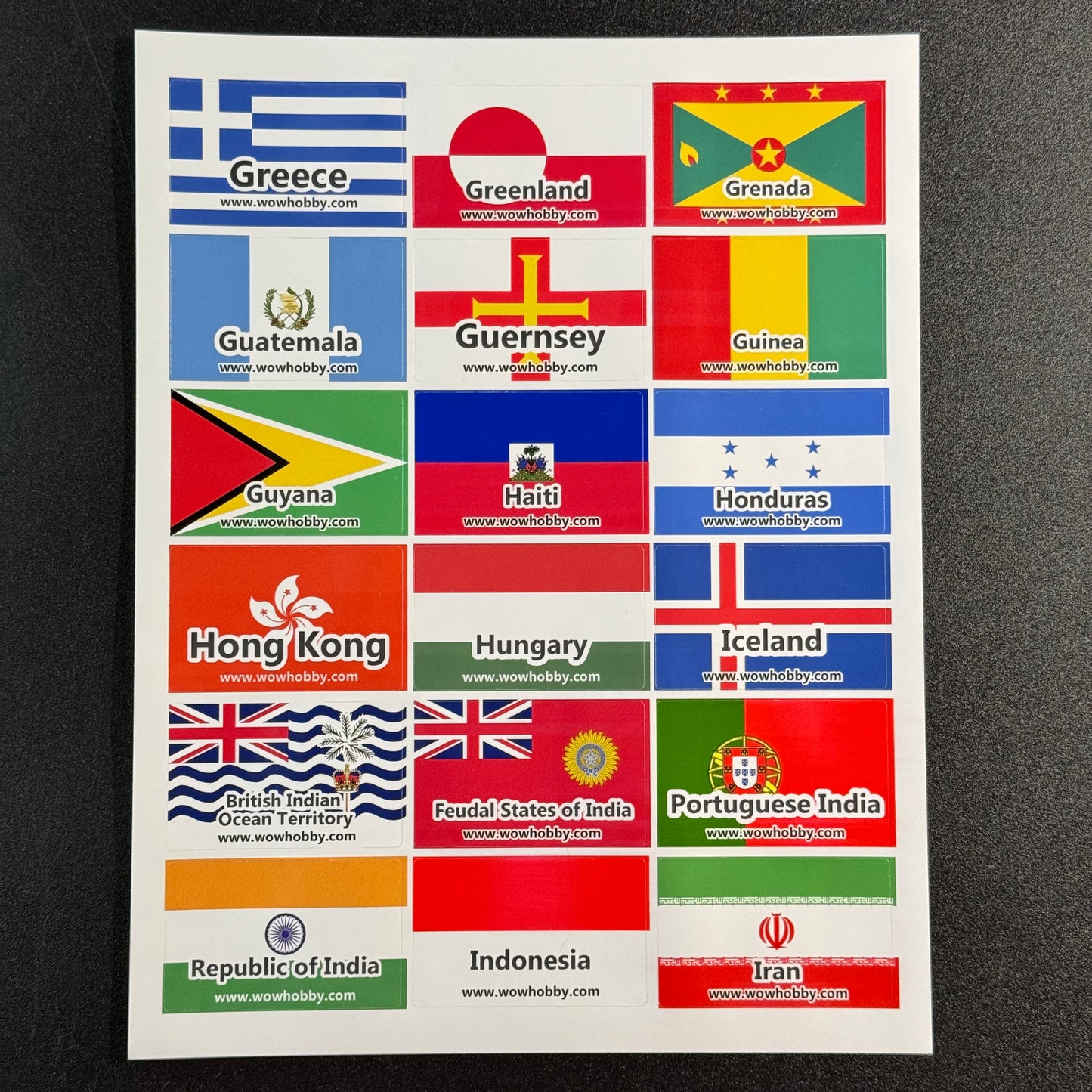 250 Mini Country Flags for Binders