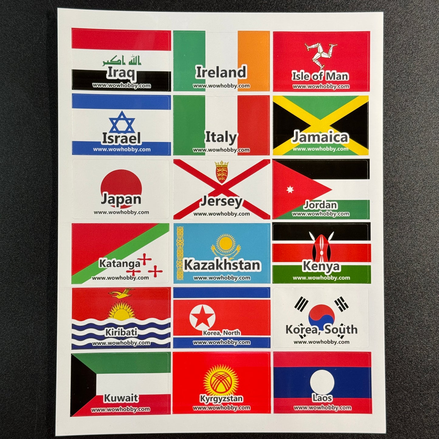 250 Mini Country Flags for Binders