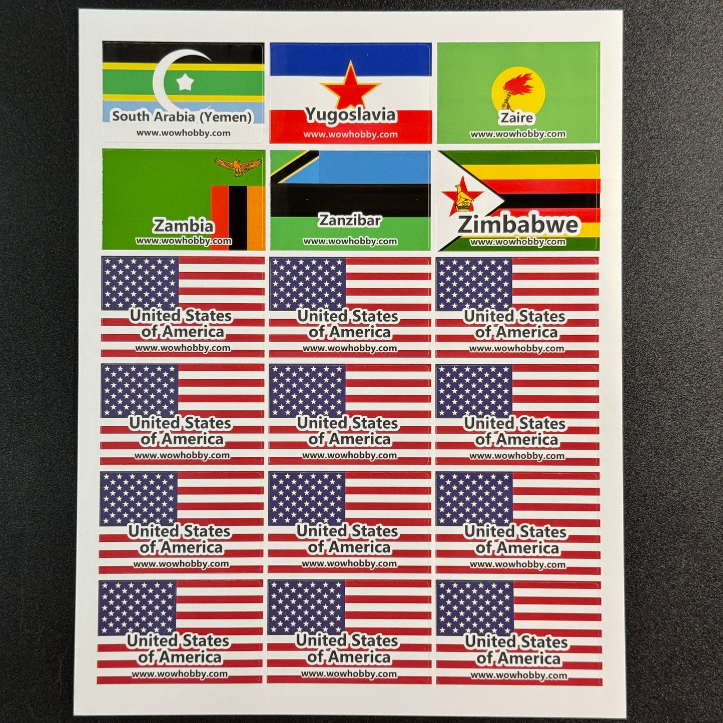 250 Mini Country Flags for Binders