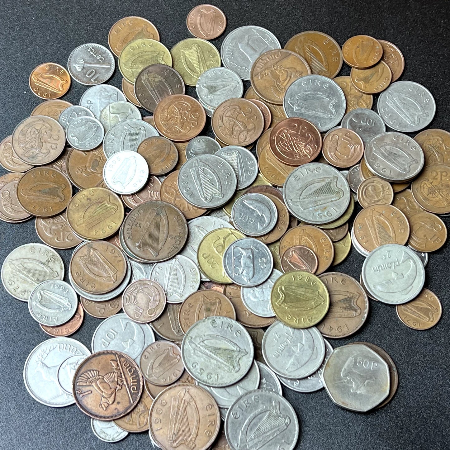 Bulk Lot of Irish Coins