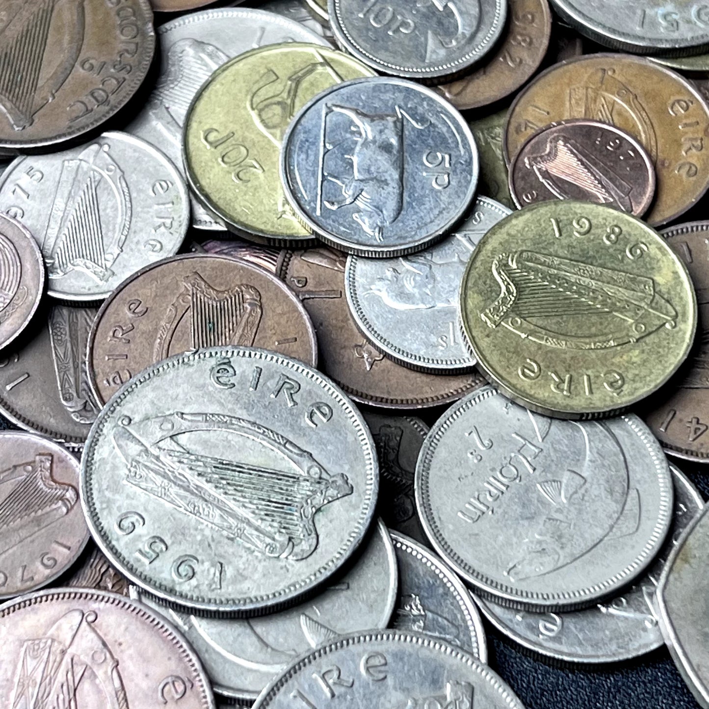 Bulk Lot of Irish Coins