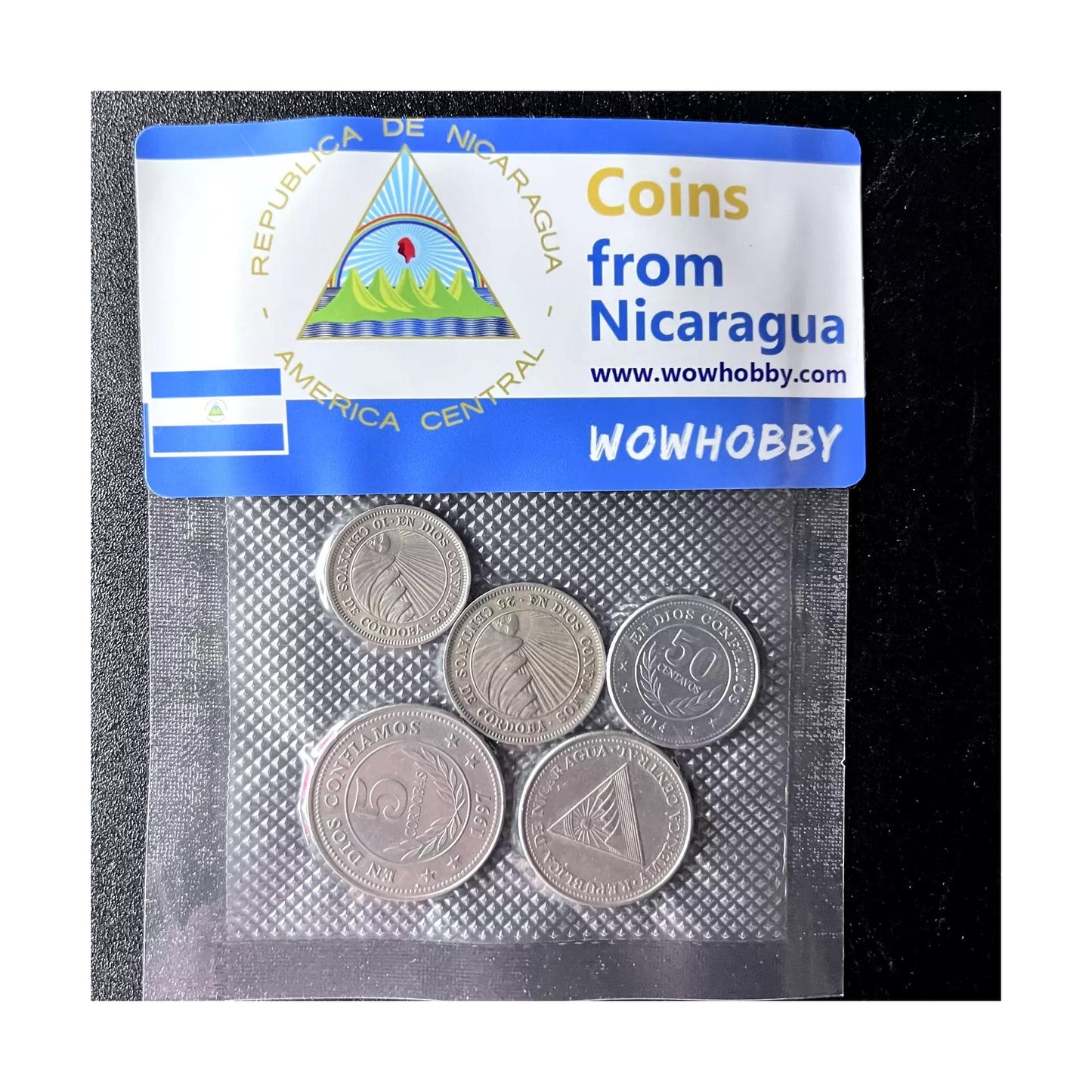 Nicaragua 5 Random Coins