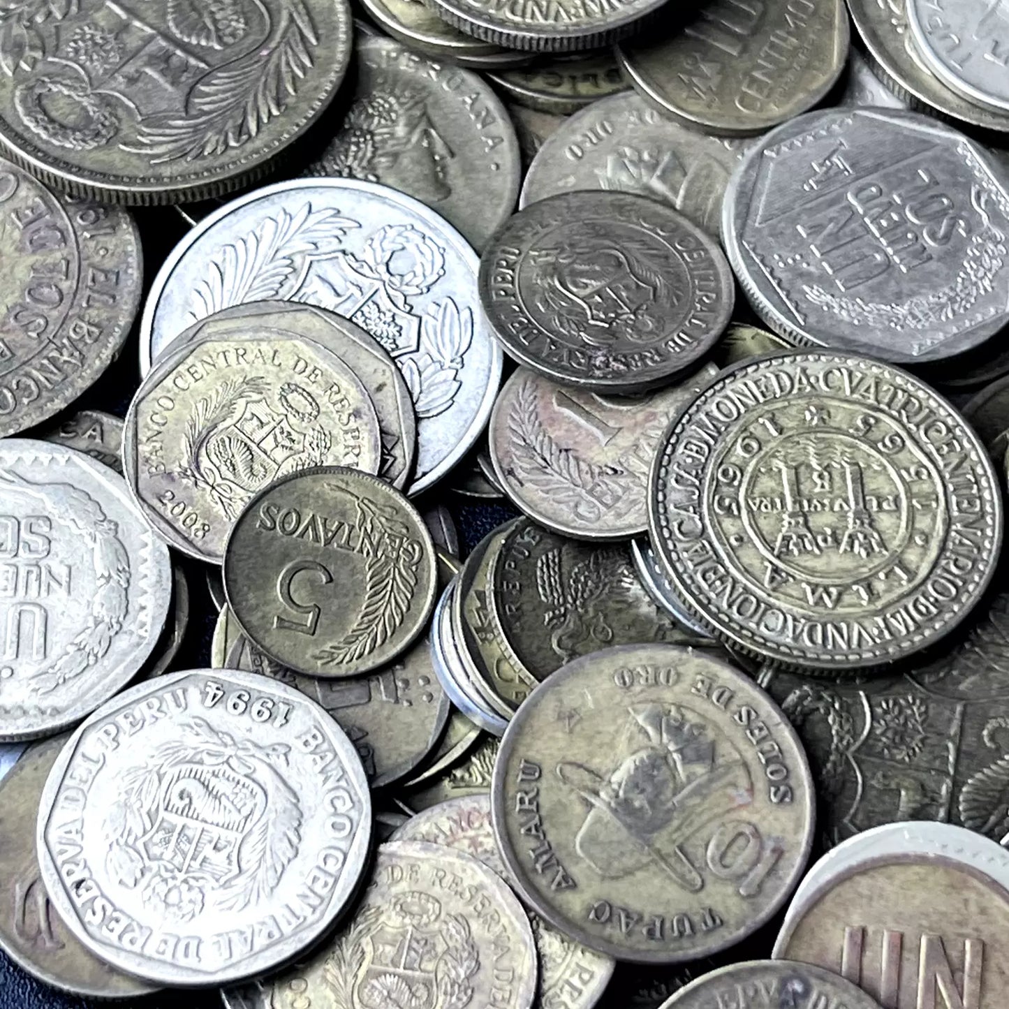 Bulk Lot of Peruvian Coins