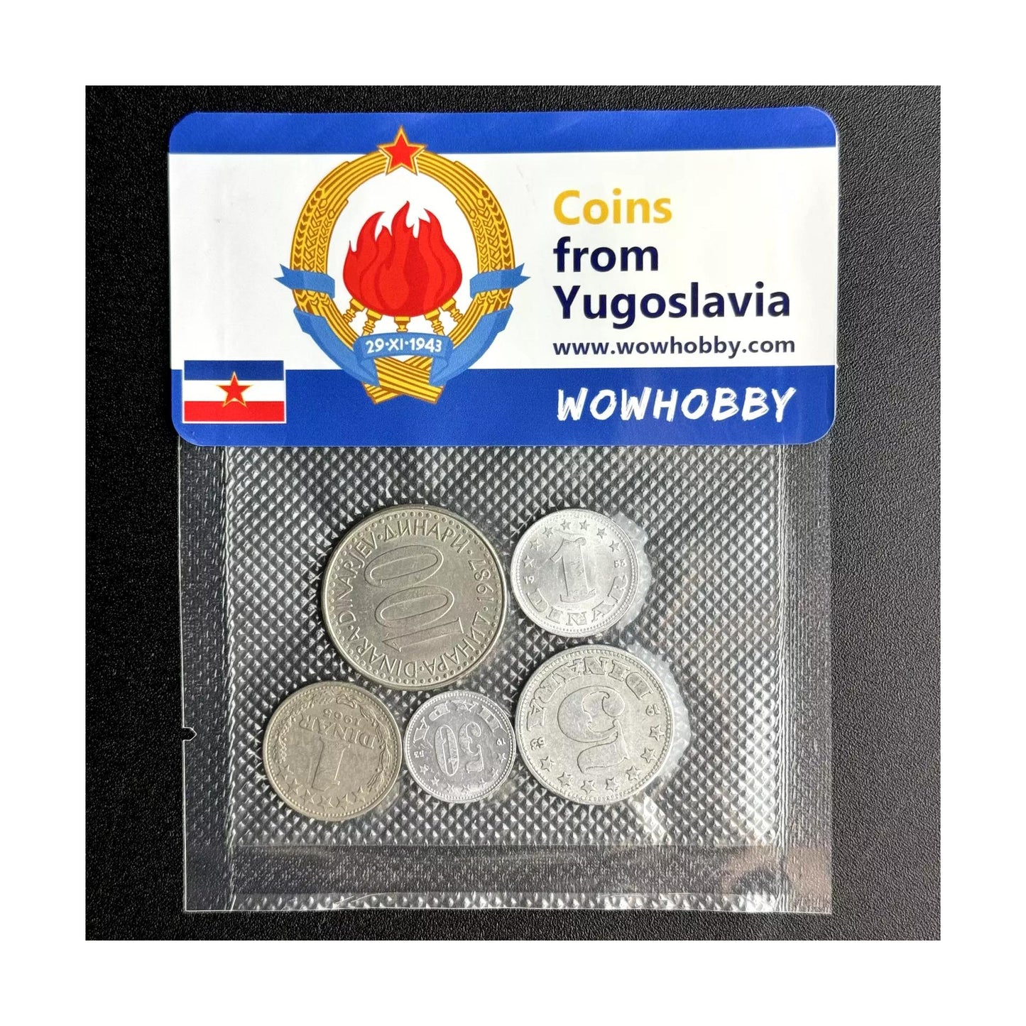 Yugoslavia 5 Random Coins