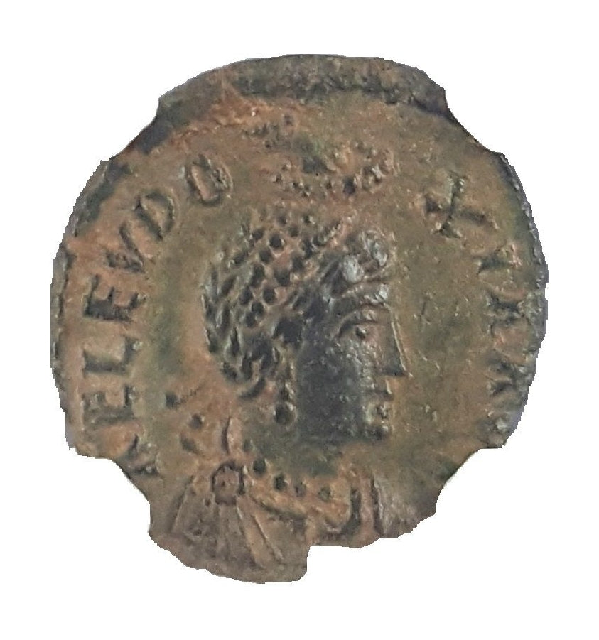 Aelia Eudoxia Roman Bronze Coin (AD 401-404) NGC