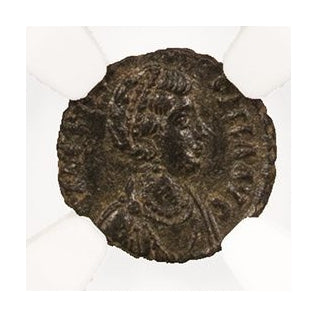 Roman Bronze AE4 Of Aelia Flacilla (AD 379–386) NGC