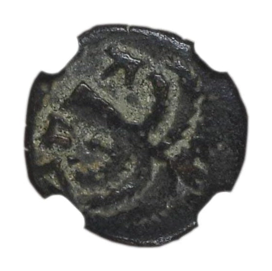 Judaea AE Prutah Of Antonius Felix (AD 52–59) NGC