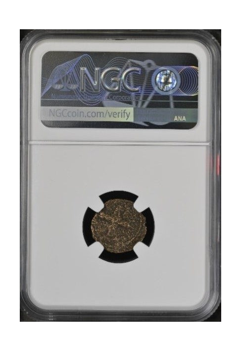 Judaea AE Prutah Of Antonius Felix (AD 52–59) NGC