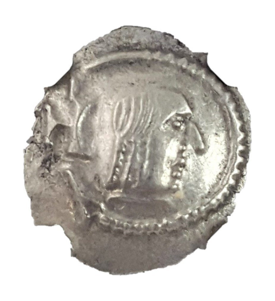 Himyarite Kingdom Arabia Felix Silver Drachm 1st Century (NGC Slab)