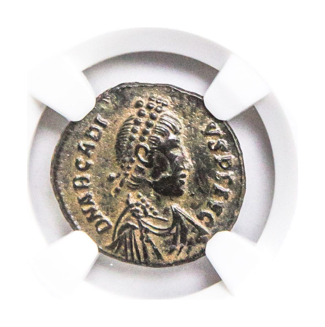 Arcadius Roman AE3 (AD 383-408) NGC