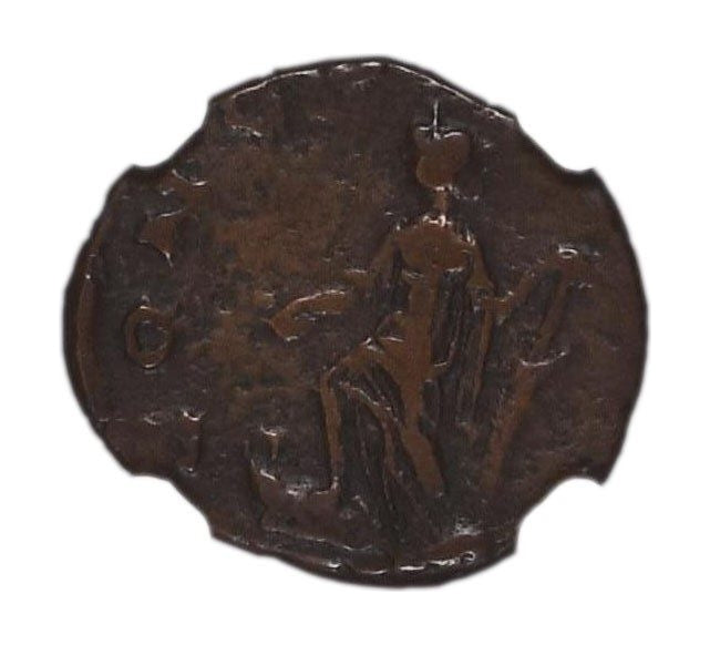 Aureolus Roman AE (AD 268) Issued in the Name of Postumus NGC
