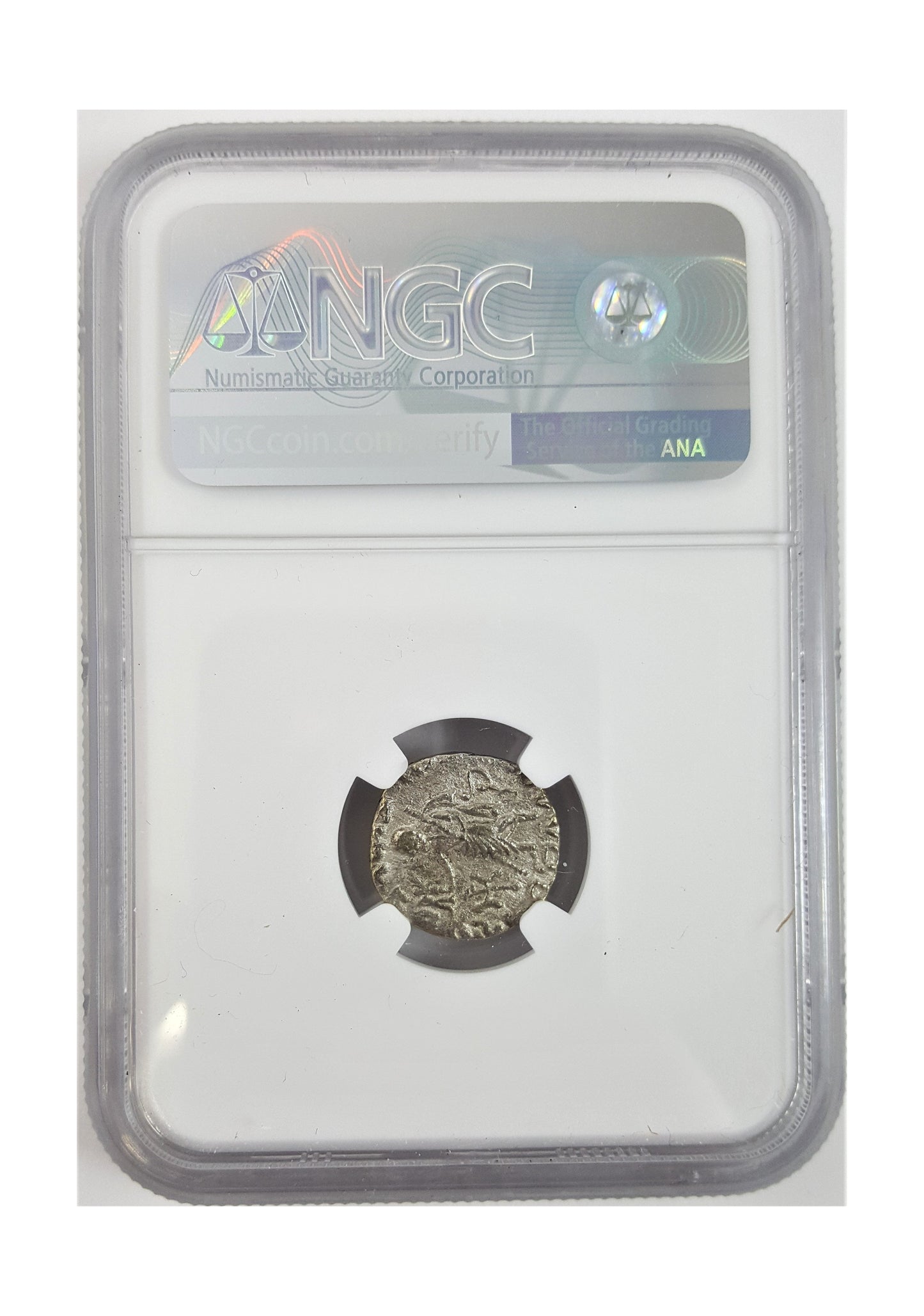 Azes II Silver Drachm – Journey of the Magi Era (c. 35 BC – AD 5) – NGC Certified