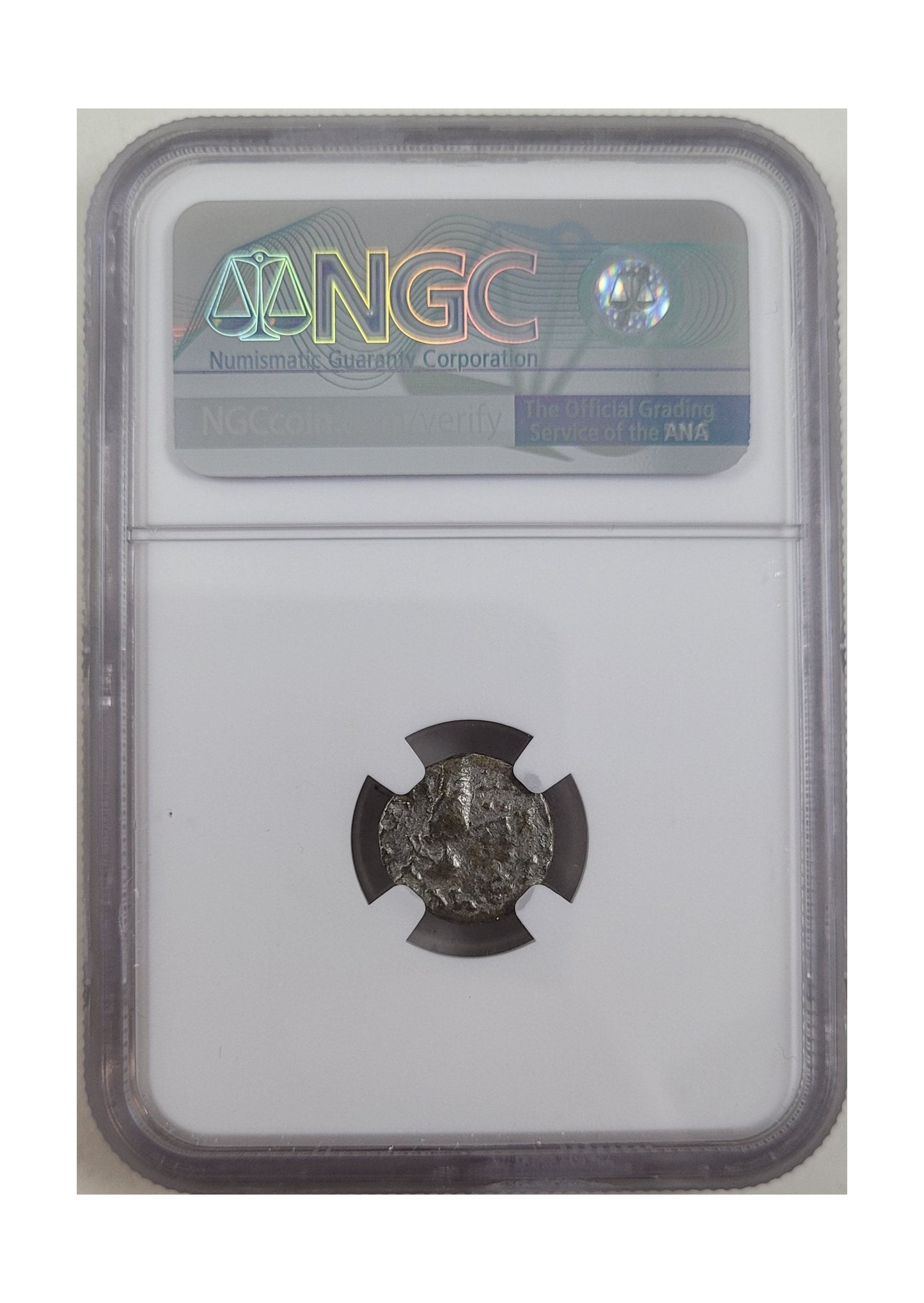 Azes II Silver Drachm – Journey of the Magi Era (c. 35 BC – AD 5) – NGC Certified