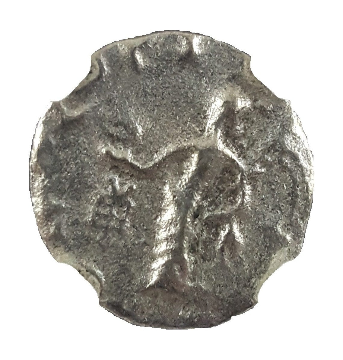 Azes II Silver Drachm – Journey of the Magi Era (c. 35 BC – AD 5) – NGC Certified