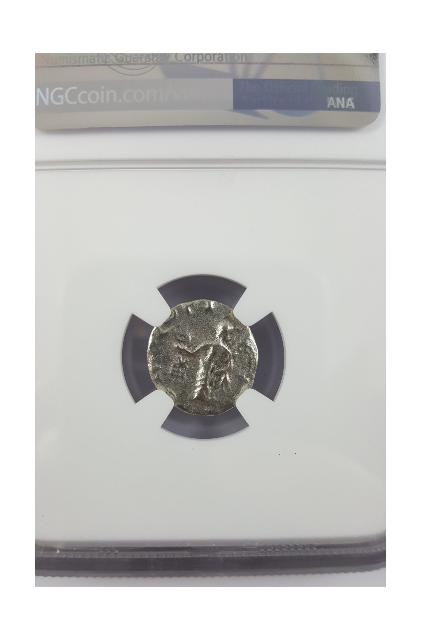 Azes II Silver Drachm – Journey of the Magi Era (c. 35 BC – AD 5) – NGC Certified