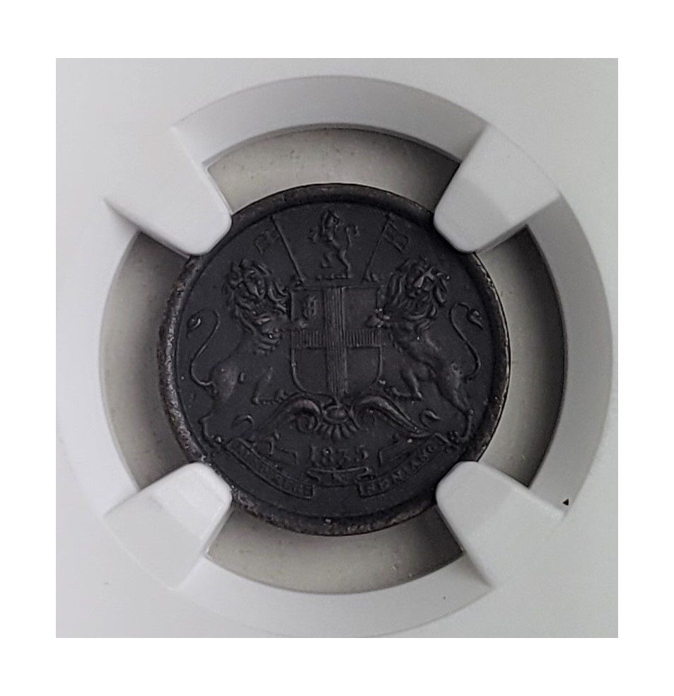 East India Company 1/12 Anna (1835) NGC – British Colonial Coinage