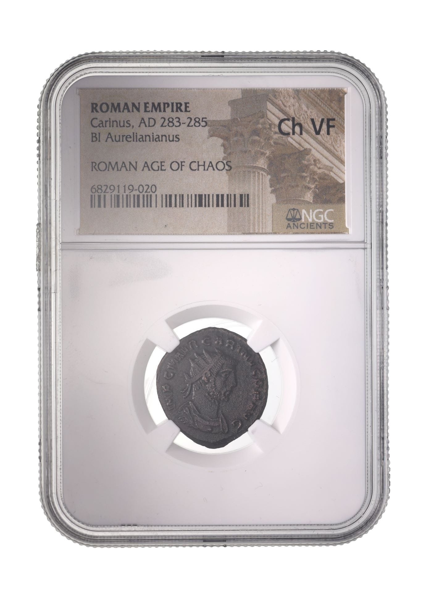 Carinus Roman Billon Antoninianus (AD 283-285) NGC