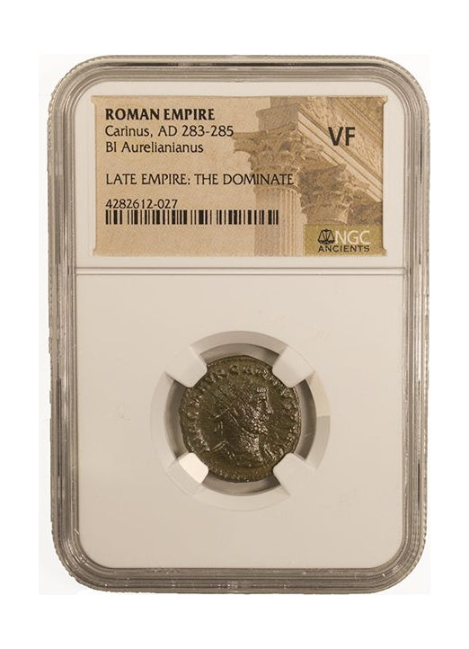 Carinus Roman Billon Antoninianus (AD 283-285) NGC