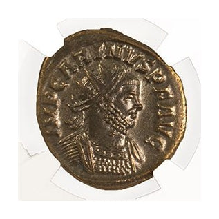 Carinus Roman Billon Antoninianus (AD 283-285) NGC