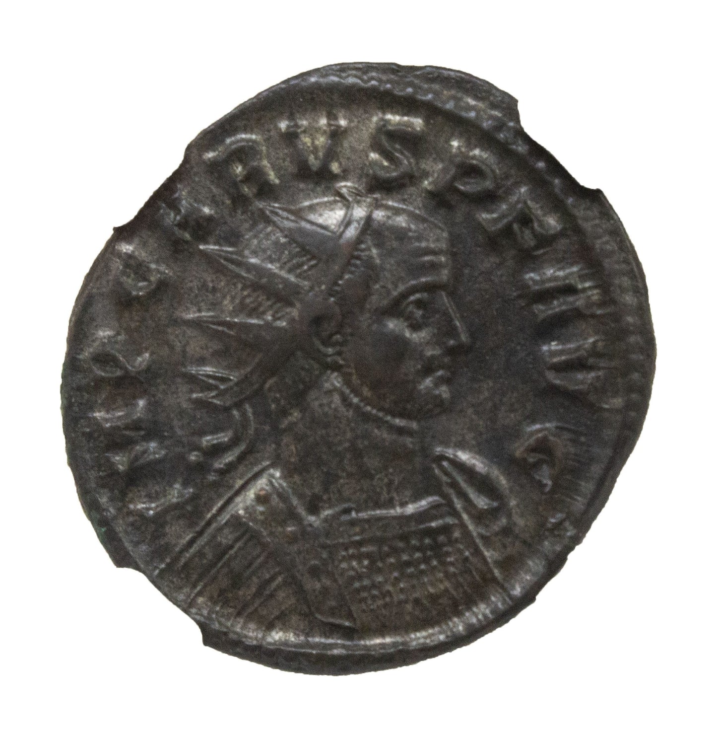 Roman Silvered Antoninianus Of Carus (AD 282–283) NGC