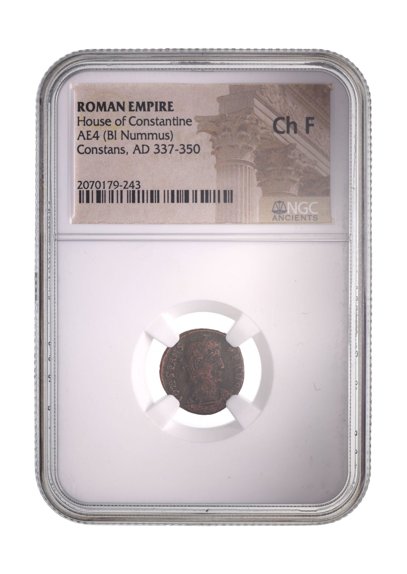Constans Roman AE3/4 (AD 333-350) NGC