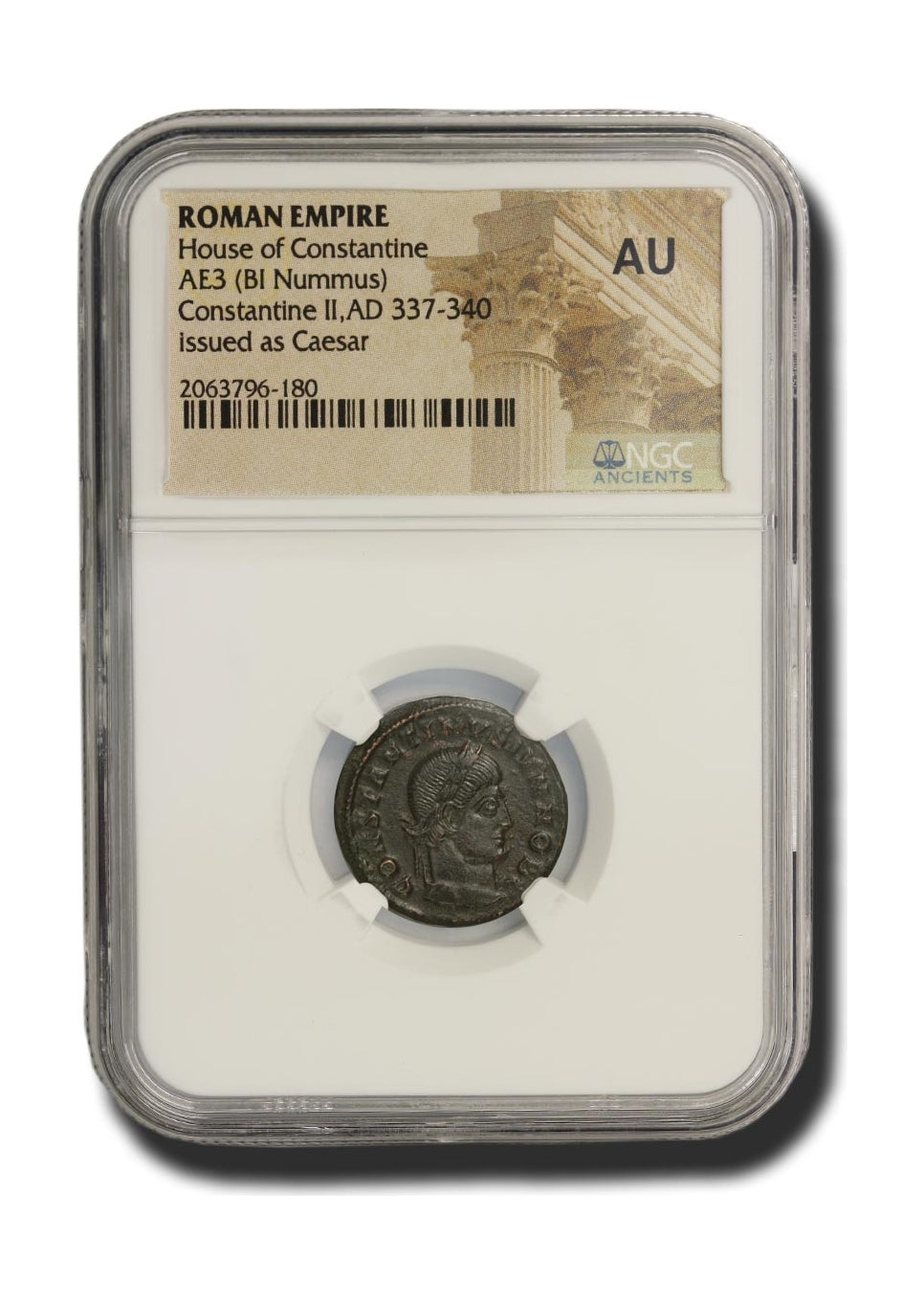 Constantine II Roman AE3/4 (AD 316-340) NGC