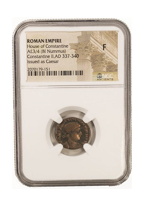 Constantine II Roman AE3/4 (AD 316-340) NGC