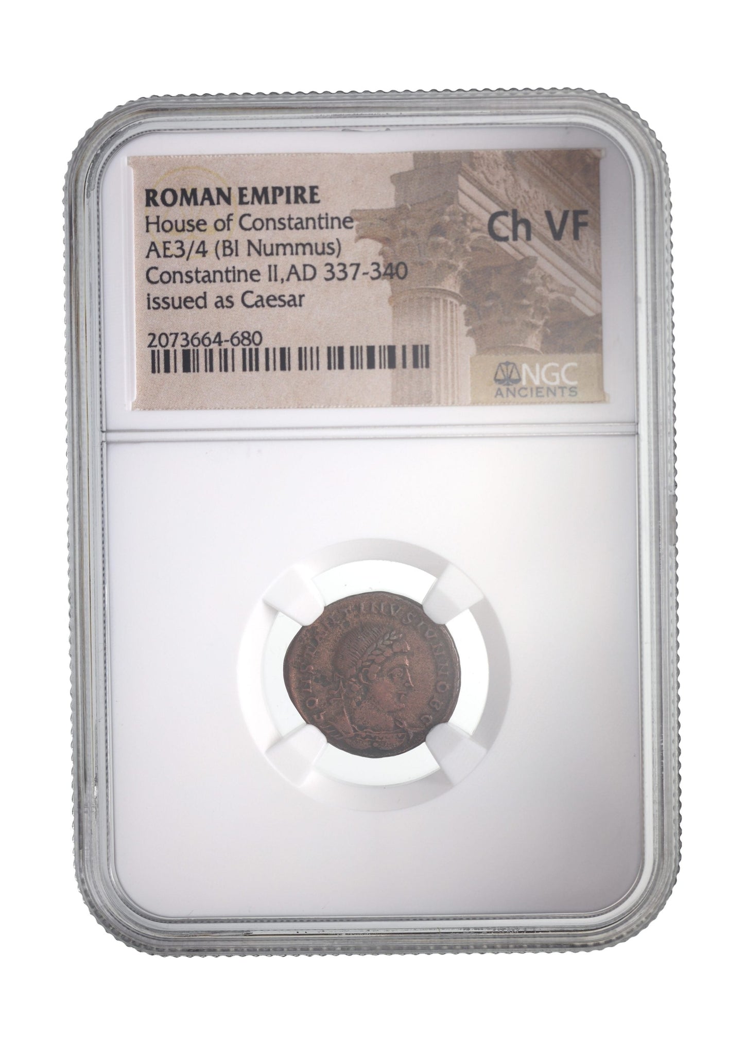 Constantine II Roman AE3/4 (AD 316-340) NGC