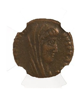 Roman Bronze AE4 Of Constantine I (Posthumous, AD 337–340) NGC