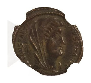 Roman Bronze AE4 Of Constantine I (Posthumous, AD 337–340) NGC