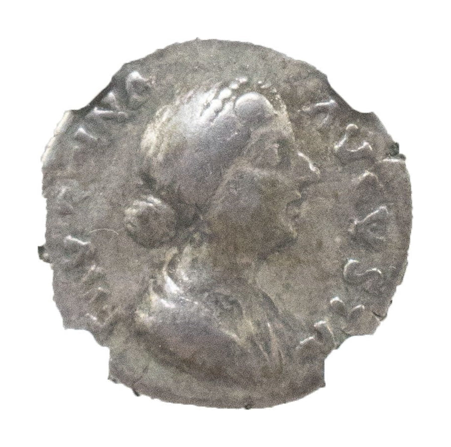 Faustina Jr. Roman Silver Antoninianus (NGC Certified Slab)