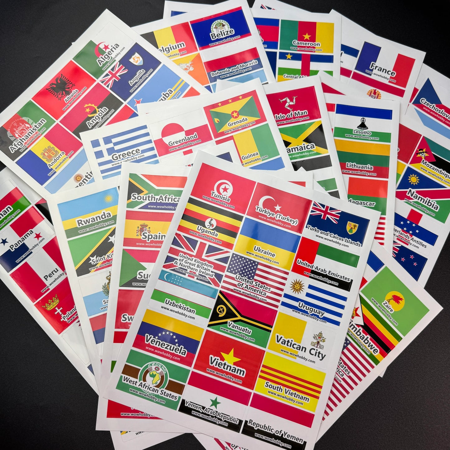 500-2000 World Coins – Organized by Country (Some Repeats)