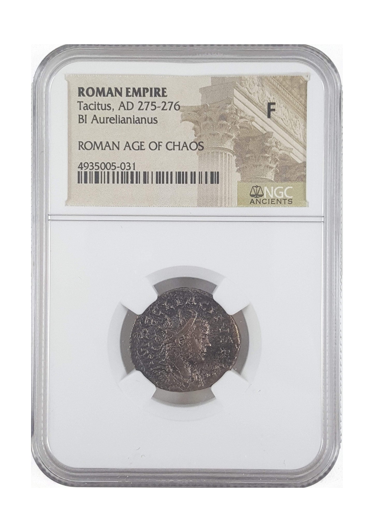 Tacitus Roman Billon Antoninianus (AD 275-276) NGC