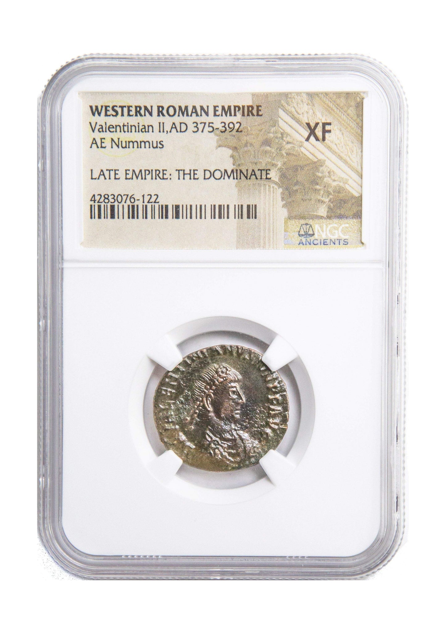 Valentinian II Roman AE2 (AD 375-392) NGC