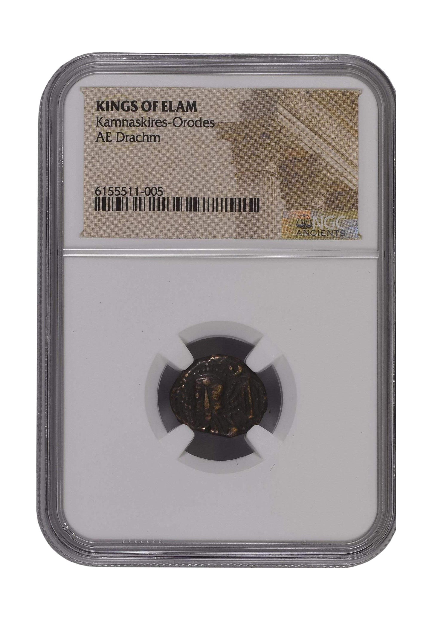Elymais Bronze Drachm Of The Kings Of Elam (1st–3rd Century AD) NGC