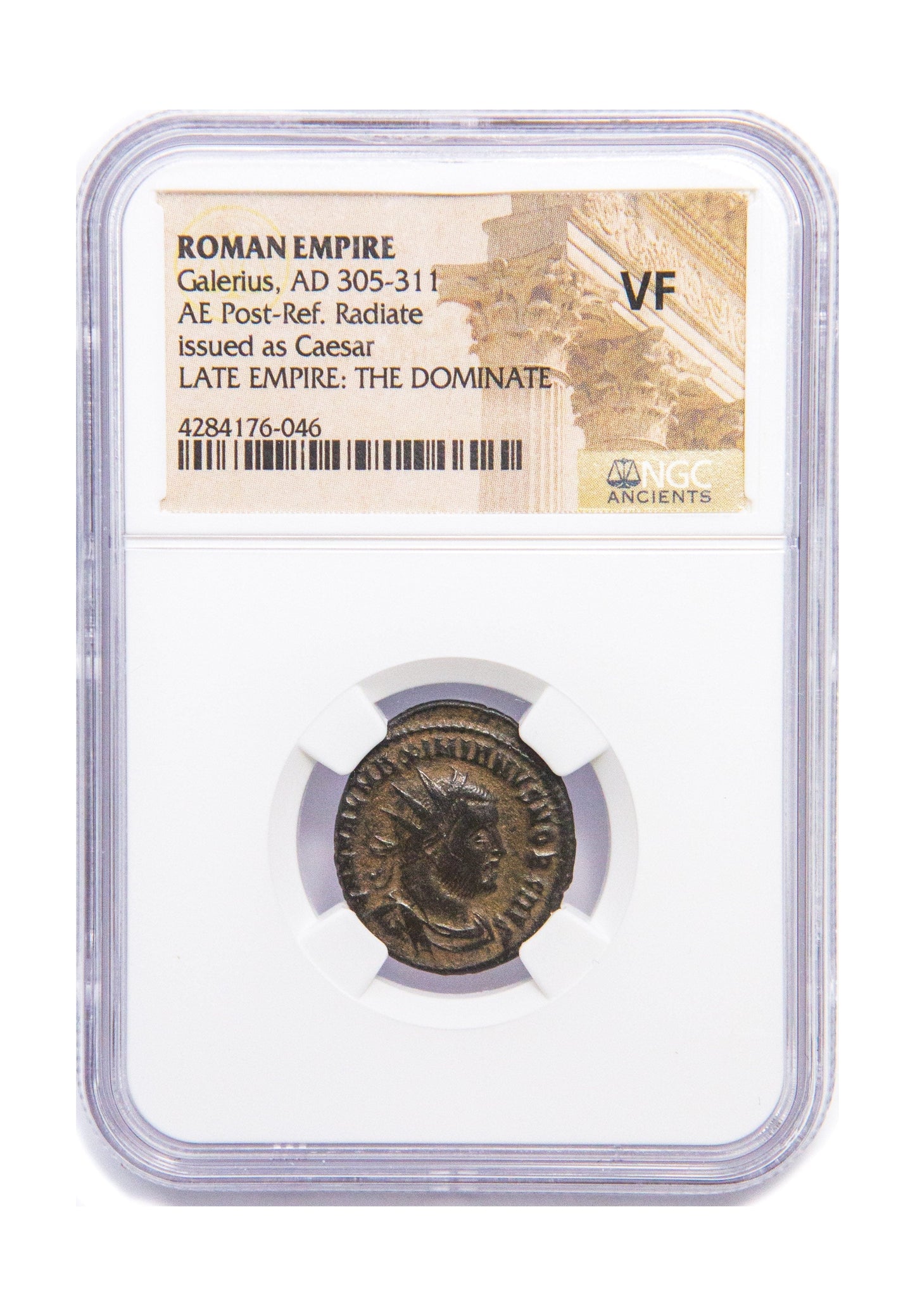 Galerius Roman AE (AD 293-311) NGC