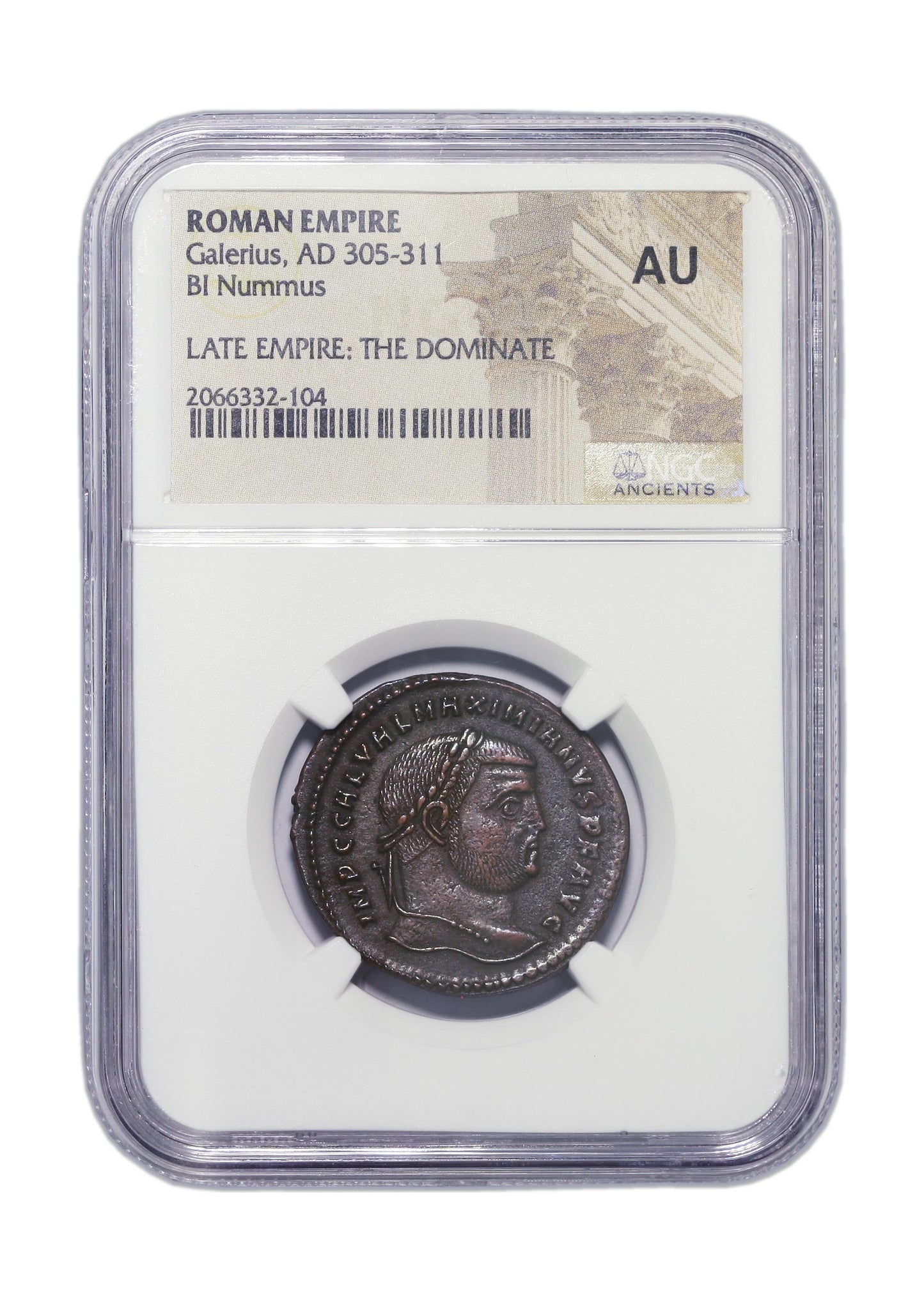 Galerius Roman AE (AD 293-311) NGC